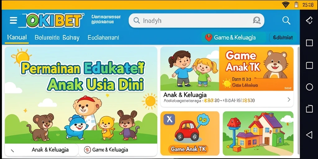 Tampilan antarmuka dan fitur-fitur permainan HOKIBET yang menarik.