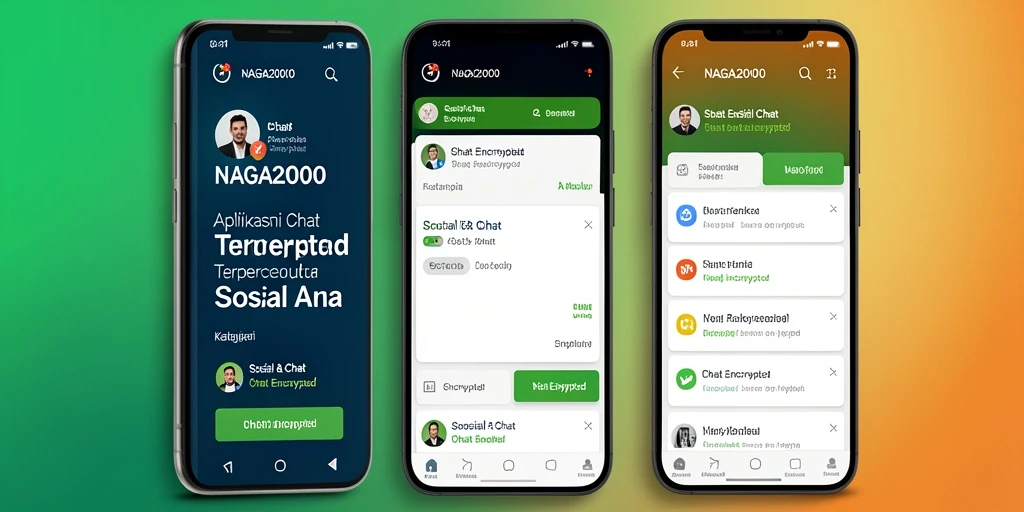 Tampilan antarmuka aplikasi NAGA2000 yang modern dan user-friendly.