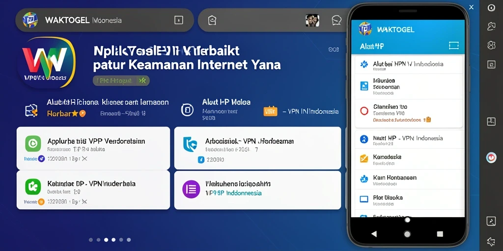 Antarmuka WAKTOGEL yang sederhana dan mudah digunakan.